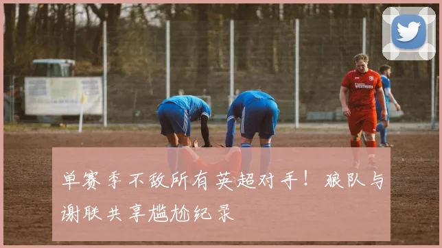 单赛季不敌所有英超对手！狼队与谢联共享尴尬纪录